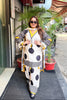 ‘NAMRA’ Polka Dots Three Piece set