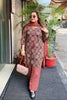 ‘GAURI’ Ajrakh Print Three Piece Set