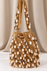 ‘CRYSTAL BEAD DROPS’ Potli Beg