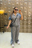 ‘LEORA’ Zipper Animal Print Co-ordset
