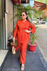‘REHNUMA’ Plain Two Piece Set