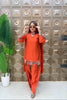 ‘GULBAHAR’ 3D Flowers Three Piece Set