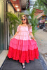 ‘COTTON CANDY’ Frill Long Dress