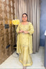 ‘BARKHA’ Jewel Neck Three Piece Set