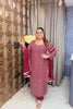‘SHAFA’ Sippi Hand Work Three Piece Set