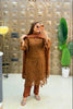 ‘BROWNIE’ Crochet Three Piece Set