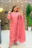 ‘ABROO’ Cutwork Three Piece Set