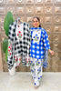 ‘CHECKER’ Farshi Three Piece Set