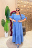 ‘BLUEBELL’ Cotton Long Dress