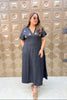 ‘BUZZELLE’ Honey Bee Long Dress