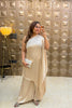 ‘DRAPE DIVA’ Off-Shoulder Two Piece Set