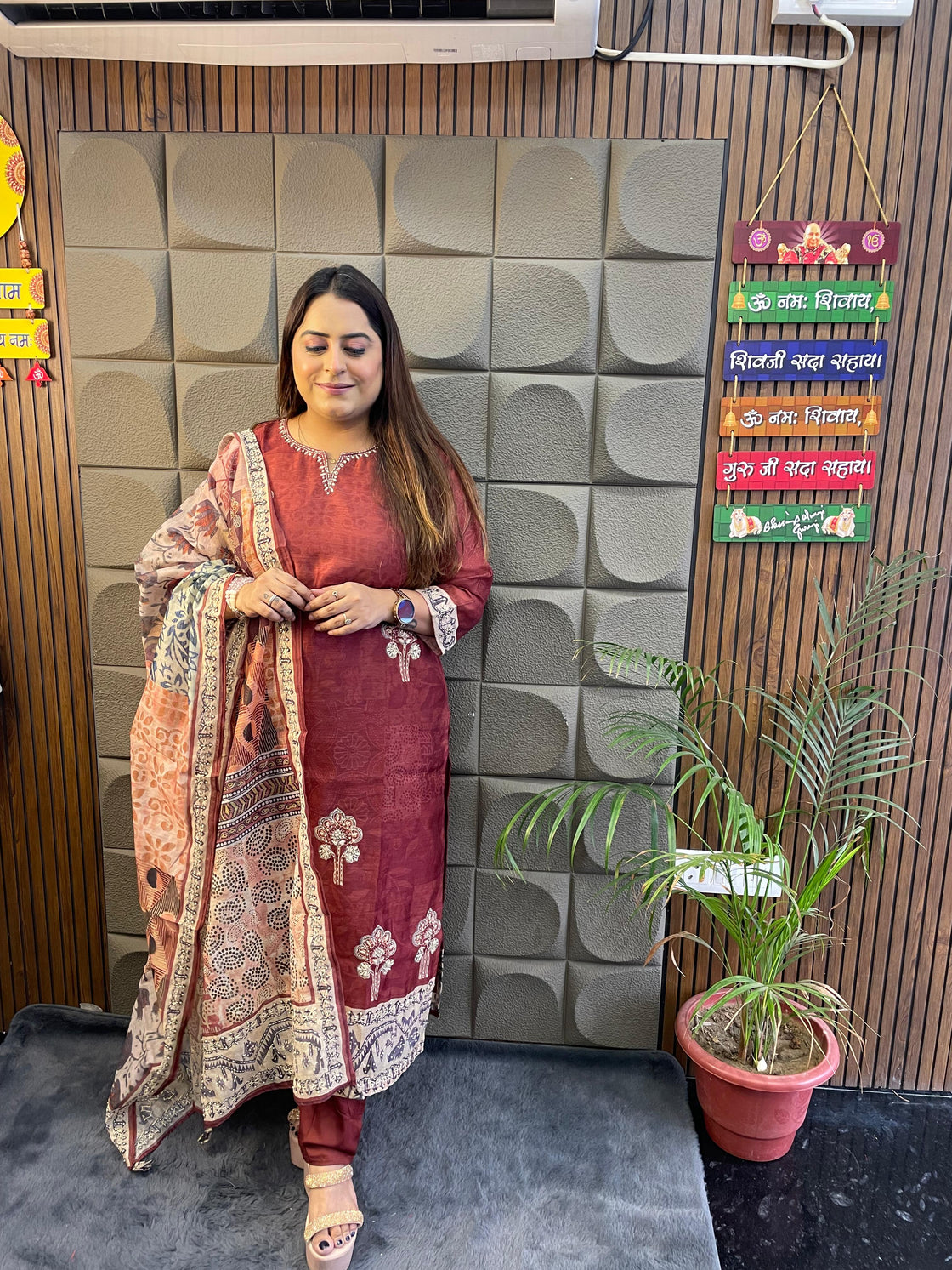 Original Kantha Handcrafted Cotton Suit (L to 3XL)