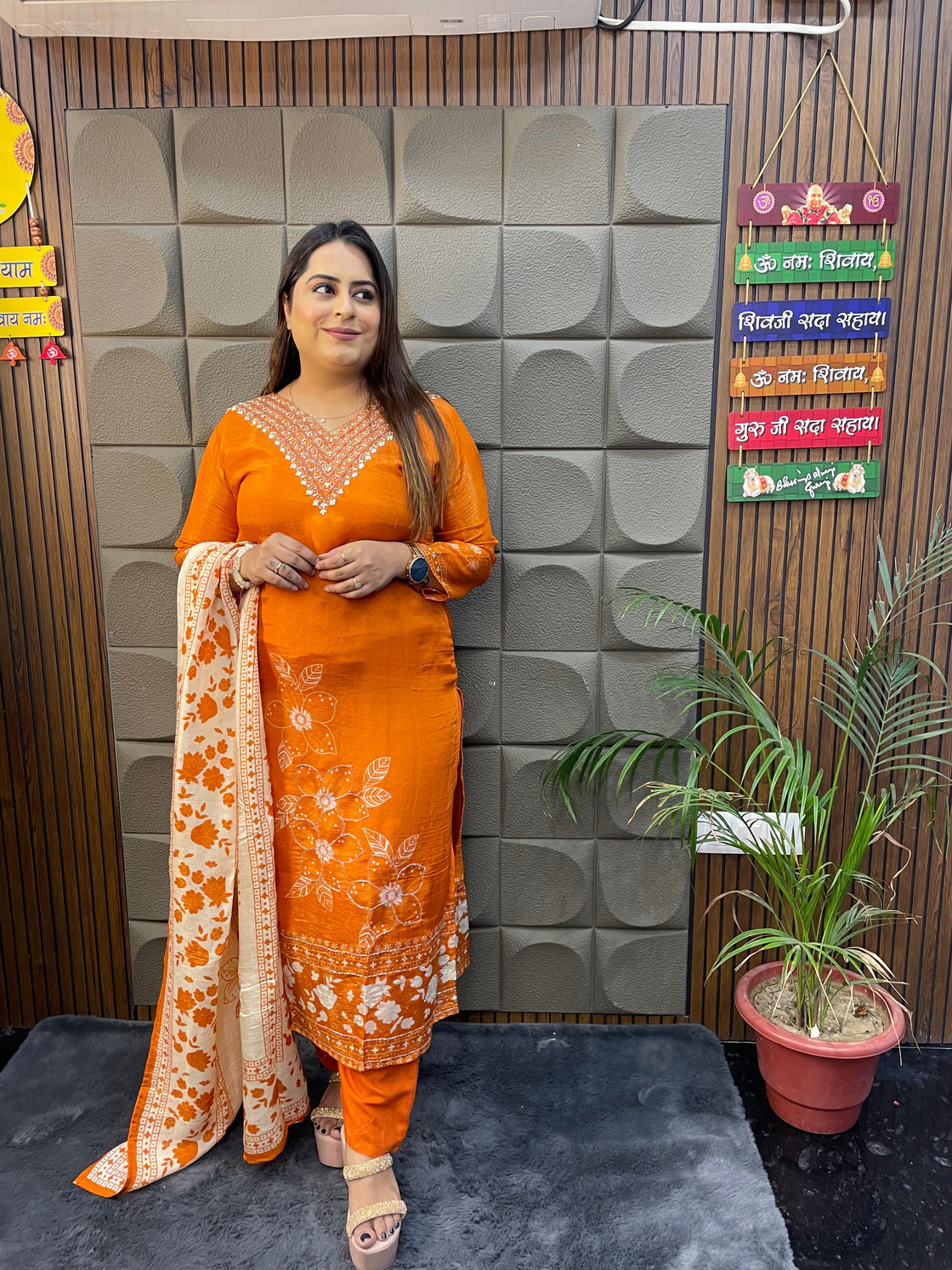 Pure Gucci Silk 3-Piece Premium Suit (M–3XL)