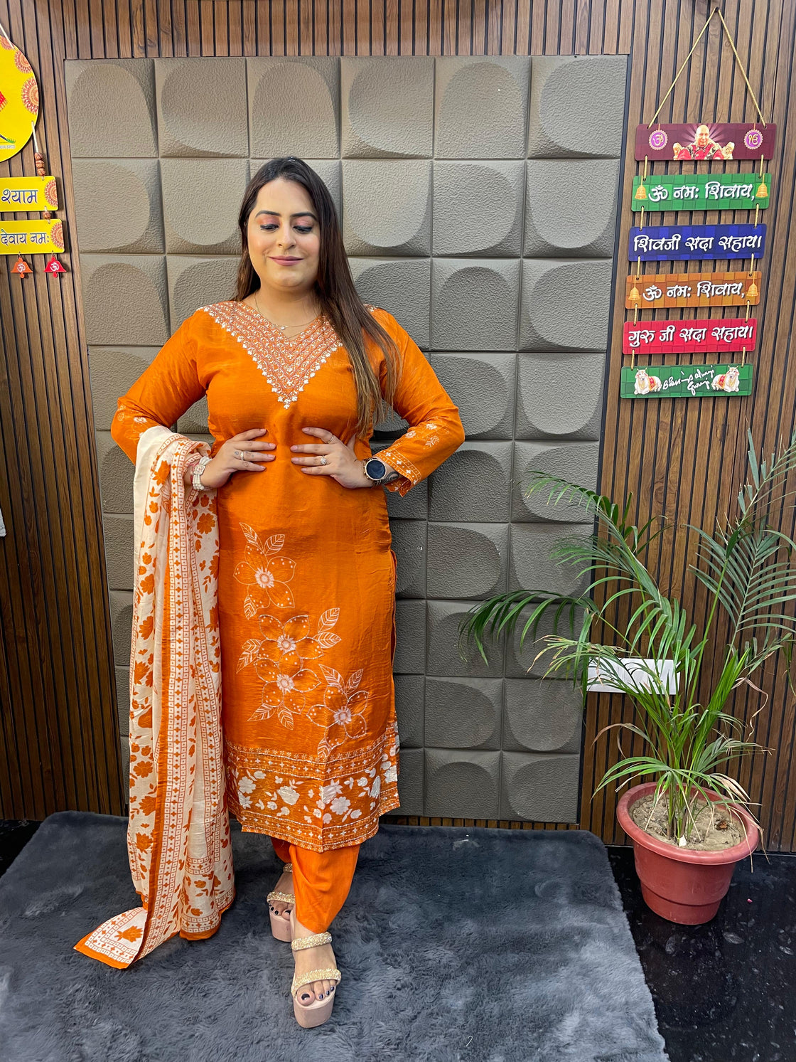 Pure Gucci Silk 3-Piece Premium Suit (M–3XL)