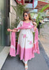 'SUKOON' Ombre Cotton Anarkali With Bustier