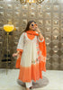 'SUKOON' Ombre Cotton Anarkali With Bustier