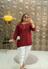 'KARACHI' Chikankari Kurti