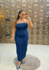 'BELLE' Denim Tube Dress