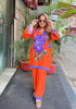 'ROSHNI' Computer Print Co-ordset
