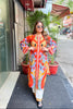 'RANGEELA' Ikat Print Two Piece Set