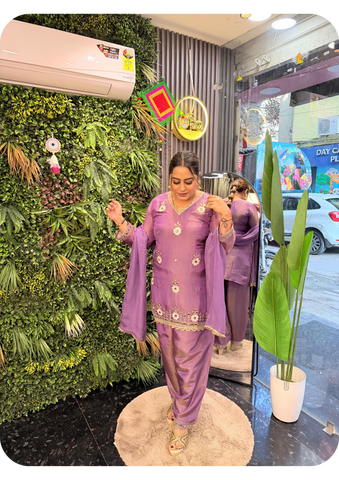 Flower Tissue Short Farshi