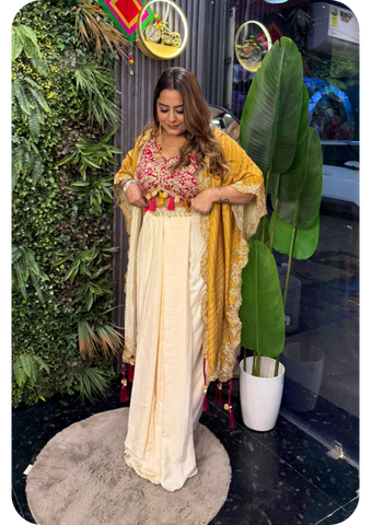 Zari Bandni Indo Western