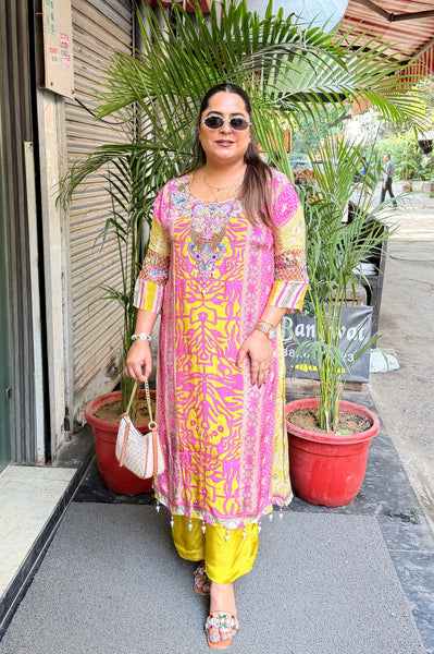 ‘RAGINI’ Printed Two Piece Set