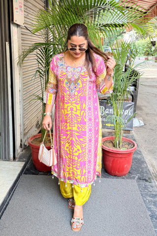 ‘RAGINI’ Printed Two Piece Set