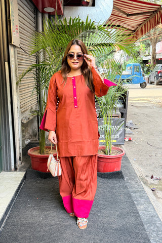 ‘NUSRAT’ Two Piece Set