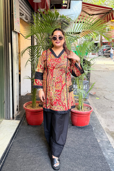‘KARAM KARI’ Printed Two Piece Set