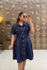 ‘DINO’ Short Denim Dress