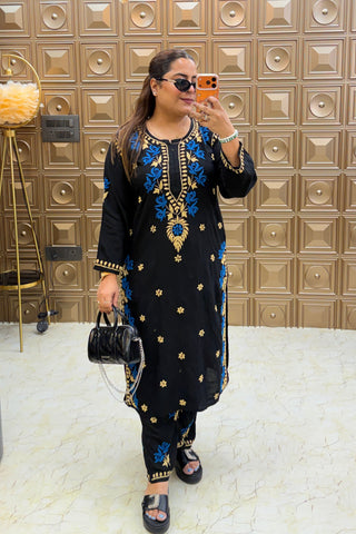 ‘NAZRANA 2.0’ chikankari Two Piece Set