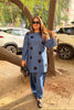 ‘DIZA’ Polka Denim Two Piece Set