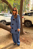 ‘DIZA’ Polka Denim Two Piece Set