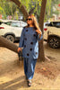 ‘DIZA’ Polka Denim Two Piece Set