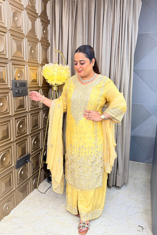 ‘RUKSAR’ Pakistani Three Piece Set