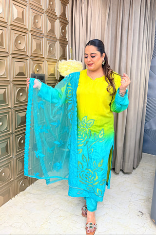 ‘OMBRE LEHER’ Three Piece Set