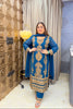 ‘RUKSANA’ Zari Work Three Piece Set
