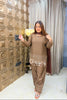 ‘COKA COLA’ Farshi Three Piece Set