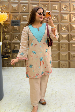 ‘ALISHBA’ Farshi Two Piece. Set