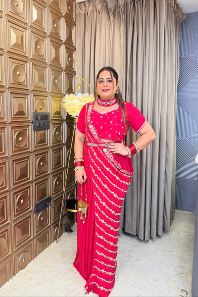 ‘URJA’ Hand Work Drape Saree