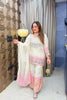 ‘RUMANA’  Ombre Mirror Work Three Piece Set