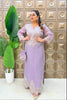 ‘ROOP’ Long Length Two Piece Set With Potli