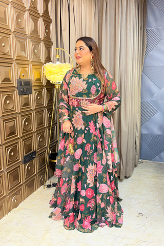‘HARIYALI’ Long Lengh Two Piece Set