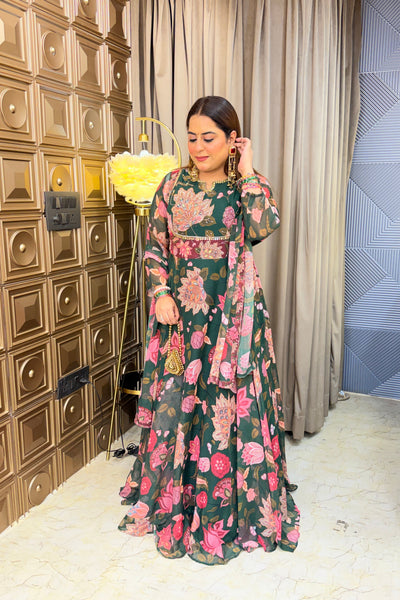 ‘HARIYALI’ Long Lengh Two Piece Set