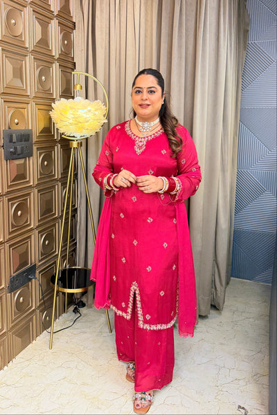 ‘SAMARAH’ Hand Work Three Piece Set
