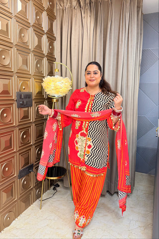 ‘SUHANA’ Farshi Three Piece Set