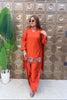 ‘GULBAHAR’ 3D Flowers Three Piece Set