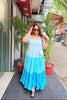 ‘COTTON CANDY’ Frill Long Dress