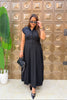 ‘ELIZABETH’ Long Dress With Belt